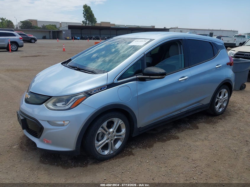 Vin: 1g1fw6s01j4131160, lot: 46117384, chevrolet bolt ev lt 20182