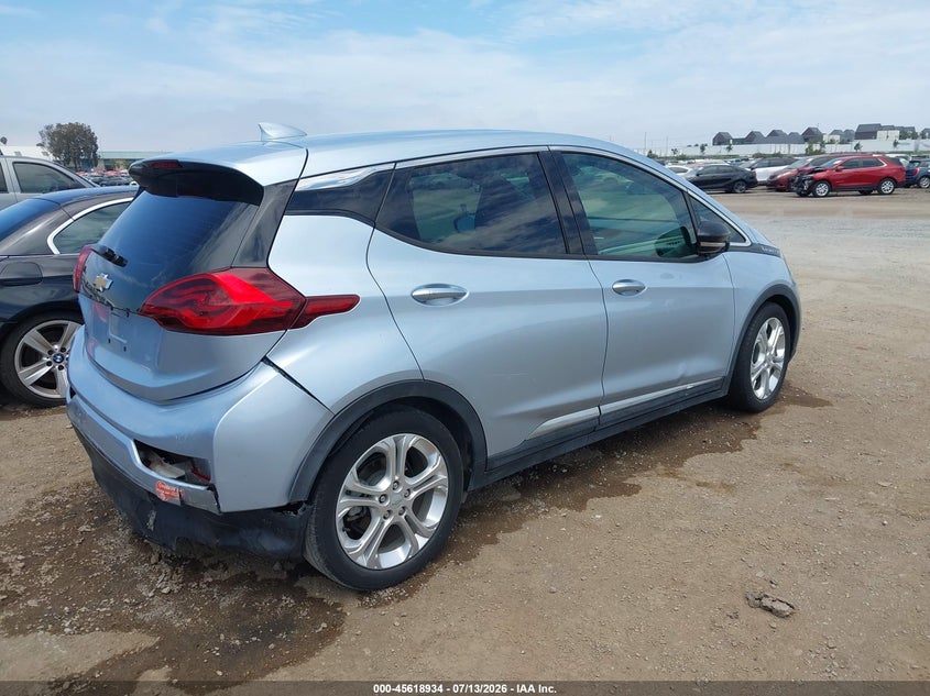 Vin: 1g1fw6s01j4131160, lot: 46117384, chevrolet bolt ev lt 20184