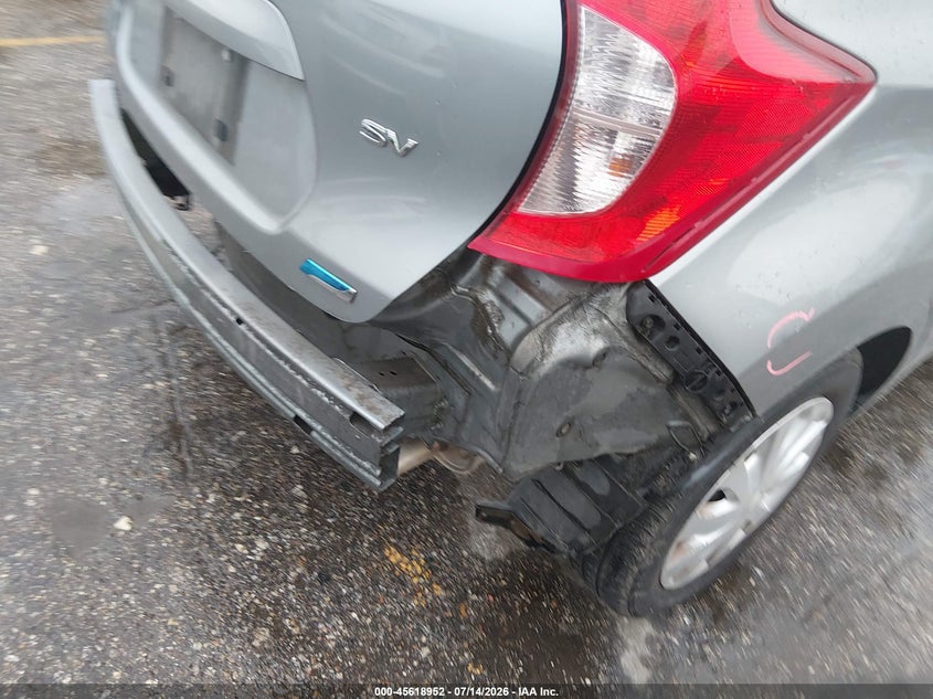 2015 NISSAN VERSA HATCHBACK 1.6L I-4 DOHC, VVT, 109HP