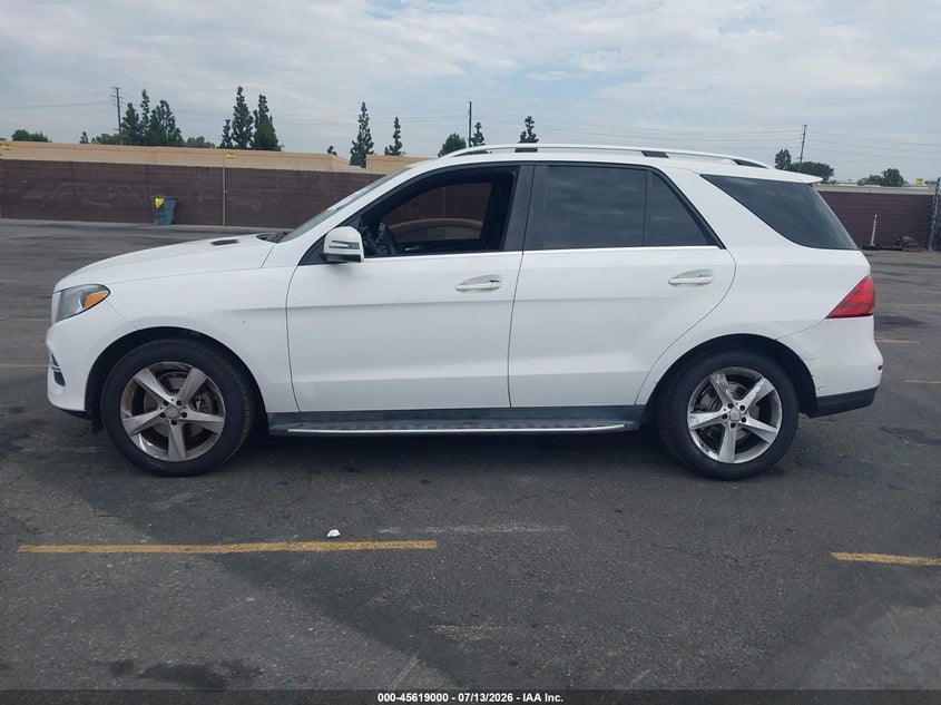 2017 Mercedes-Benz Gle 350 VIN: 4JGDA5JB2HA835501 Lot: 45619000