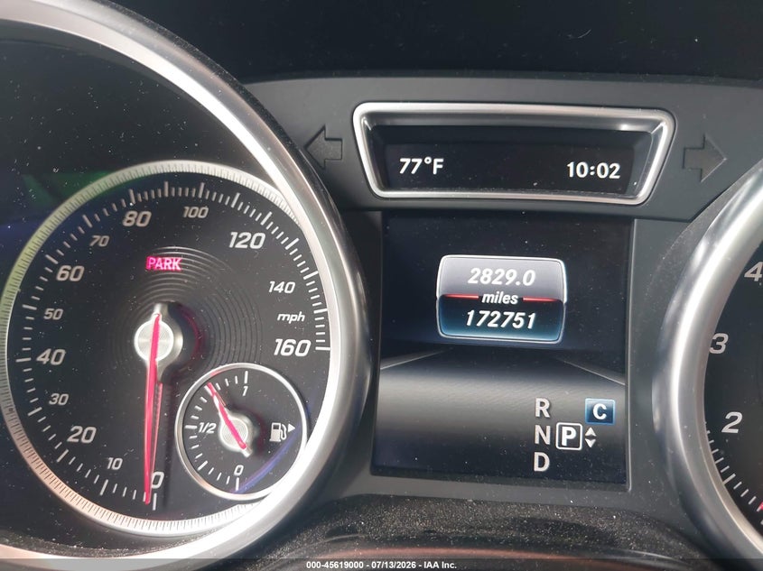 2017 Mercedes-Benz Gle 350 VIN: 4JGDA5JB2HA835501 Lot: 45619000