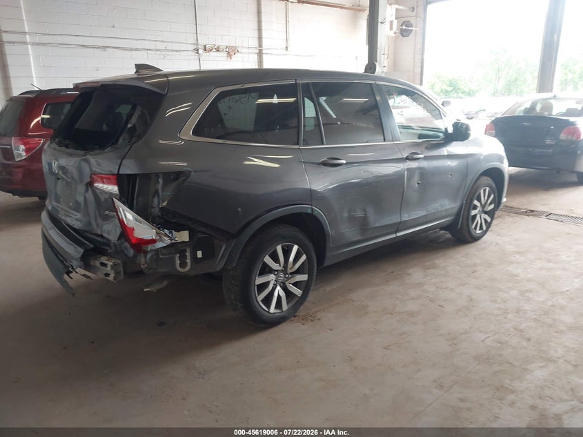 Vin: 5fnyf6h54lb069879, lot: 46117456, honda pilot awd ex-l 20204