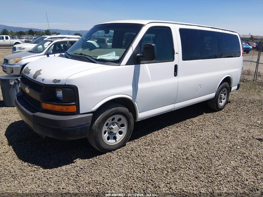 Vin: 1gnshbf41b1114102, lot: 46117477, chevrolet express 1500 ls 20112