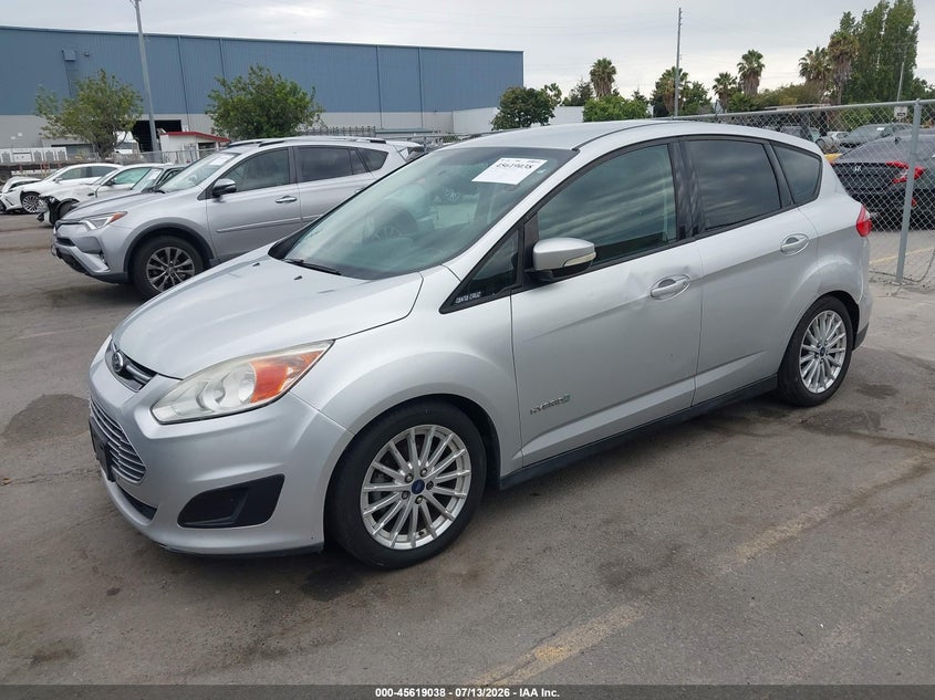 Vin: 1fadp5au5dl554723, lot: 46117488, ford c-max hybrid se 20132