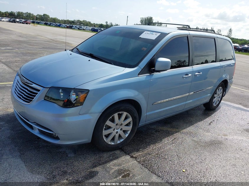 Vin: 2c4rc1bg0dr540331, lot: 46117520, chrysler town & country touring 20132
