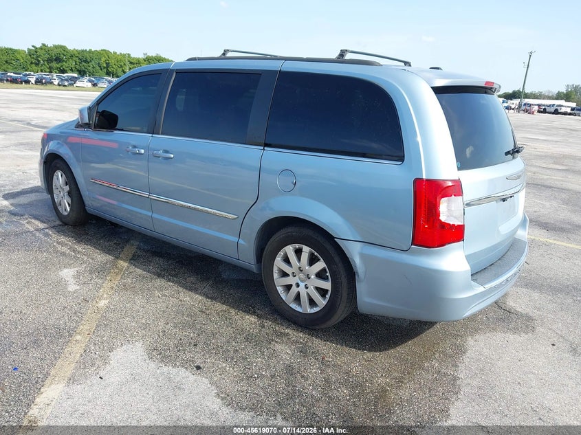 Vin: 2c4rc1bg0dr540331, lot: 46117520, chrysler town & country touring 20133