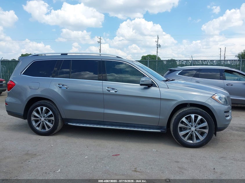 2015 Mercedes-Benz Gl 450 4Matic VIN: 4JGDF6EE3FA442373 Lot: 45619085