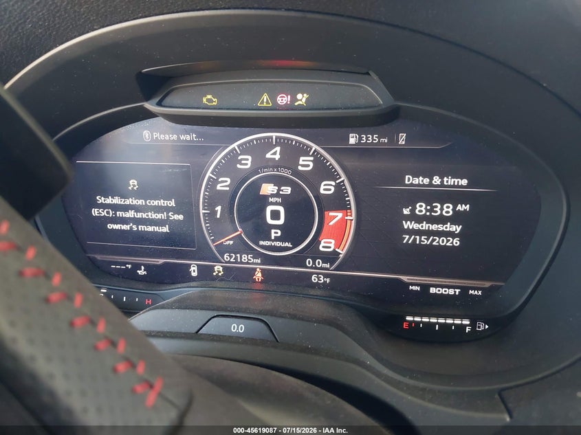 2018 AUDI S3 auction photo 7