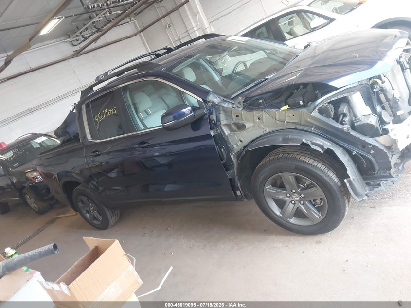 2023 Honda Ridgeline Rtl VIN: 5FPYK3F54PB001754 Lot: 45619095