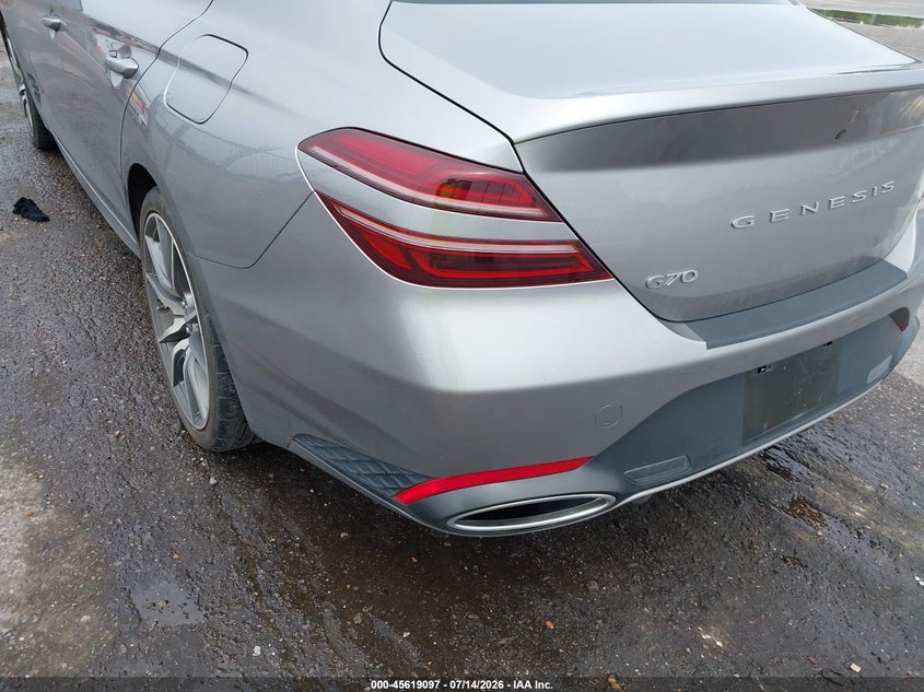 2024 Genesis G70 2.5T Rwd VIN: KMTG34SCXRU142609 Lot: 45619097