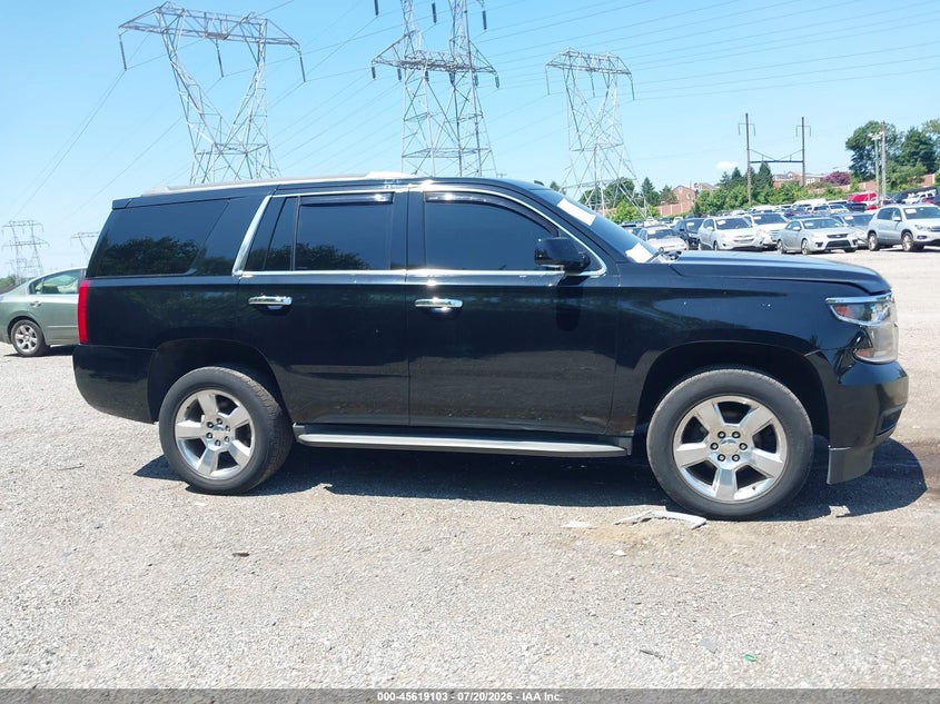 2015 Chevrolet Tahoe Lt VIN: 1GNSKBKCXFR228525 Lot: 45619103