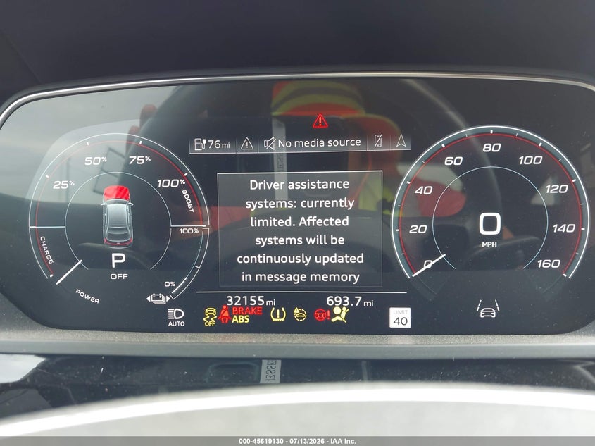 2022 AUDI E-TRON SPORTBACK SPORT UTILITY VEHICLE ELECTRIC