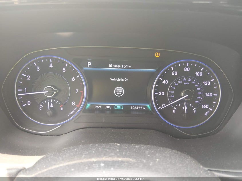 2020 Hyundai Palisade Sel VIN: KM8R4DHE5LU160564 Lot: 45619164