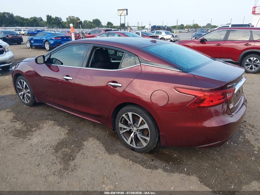 Vin: 1n4aa6ap3gc400116, lot: 46117630, nissan maxima 3.5 s 20163