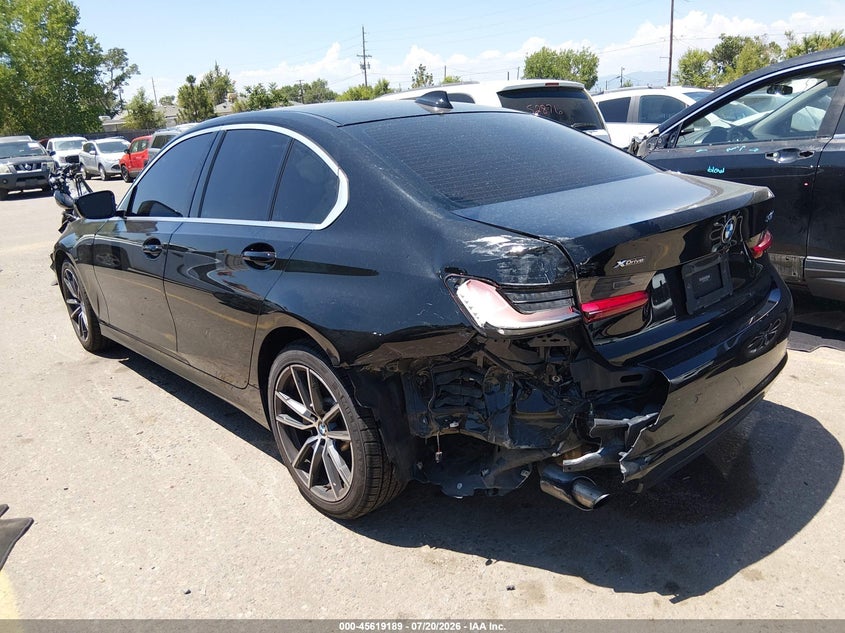 Vin: wba5r7c55kfh19384, lot: 46117639, bmw 330i xdrive 20193