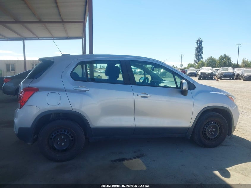 2018 Chevrolet Trax Ls VIN: 3GNCJKSB2JL199553 Lot: 45619190