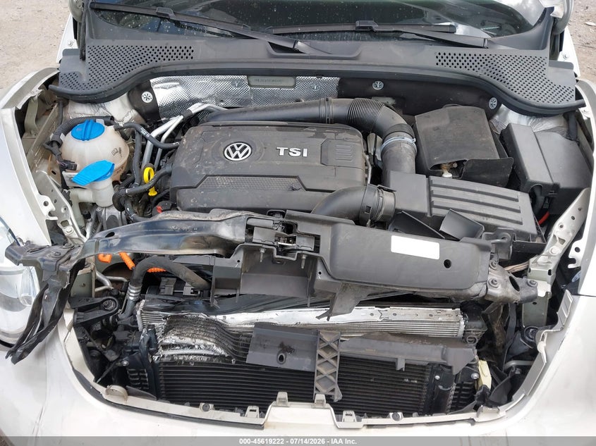 2014 Volkswagen Beetle 1.8T VIN: 3VWJ07ATXEM664992 Lot: 45619222