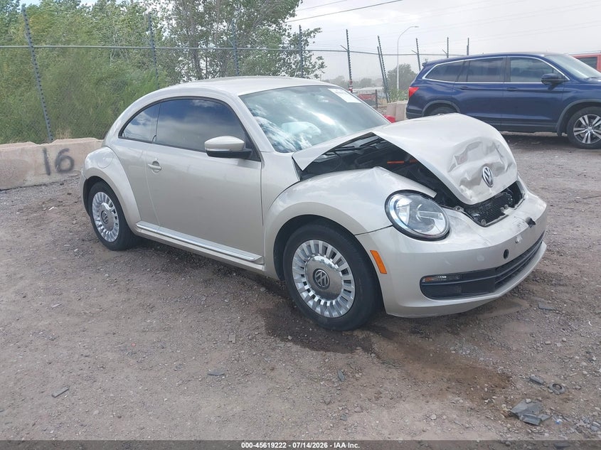 2014 Volkswagen Beetle 1.8T VIN: 3VWJ07ATXEM664992 Lot: 45619222