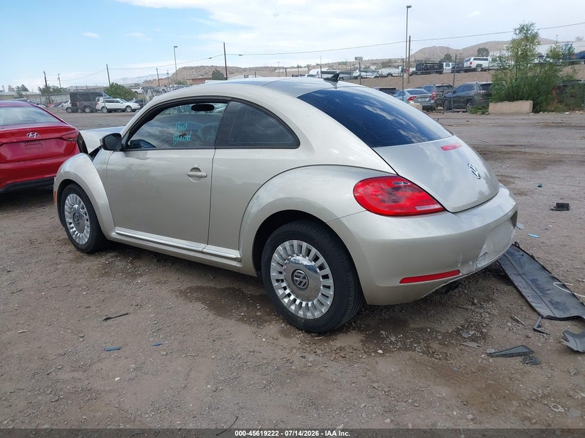 2014 Volkswagen Beetle 1.8T VIN: 3VWJ07ATXEM664992 Lot: 45619222
