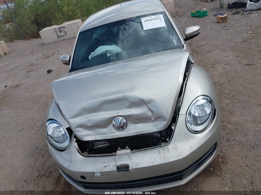 2014 Volkswagen Beetle 1.8T VIN: 3VWJ07ATXEM664992 Lot: 45619222