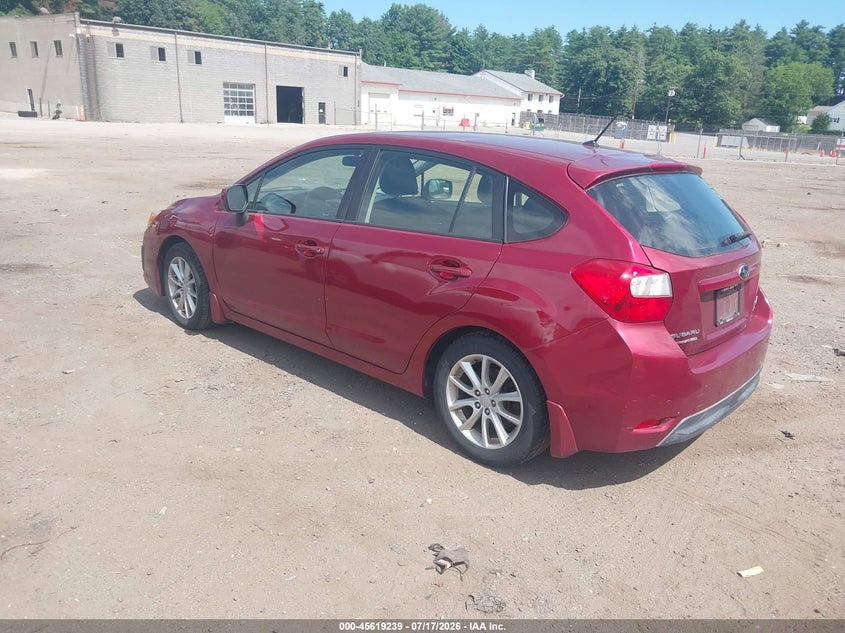 Vin: jf1gpac6xd2217684, lot: 46117689, subaru impreza 2.0i premium 20133