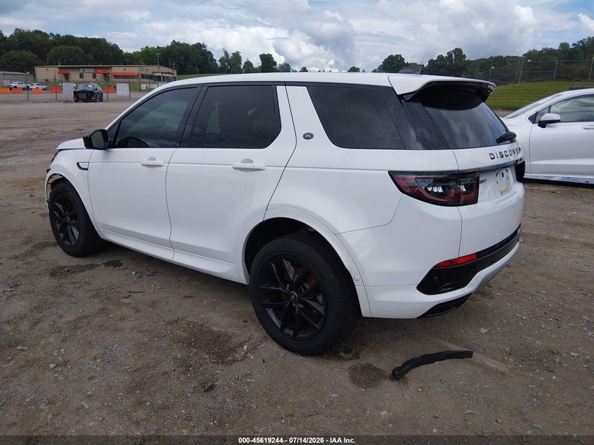 Vin: salcj2fx3rh346822, lot: 46117694, land rover discovery sport core s 20243