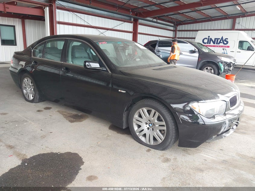 2002 BMW 745I auction photo 1