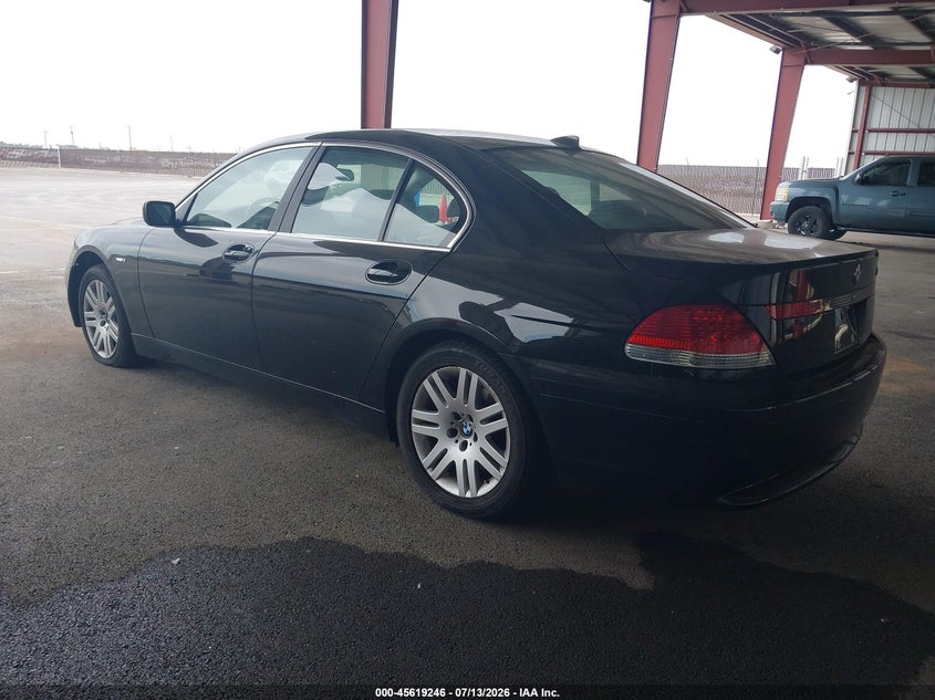 2002 BMW 745I auction photo 3