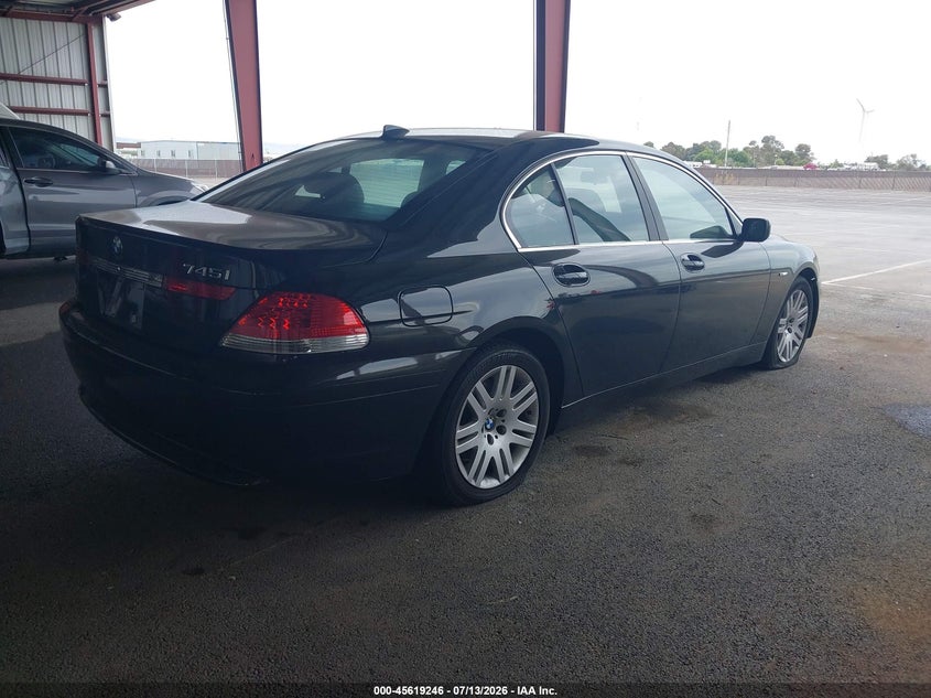 2002 BMW 745I auction photo 4