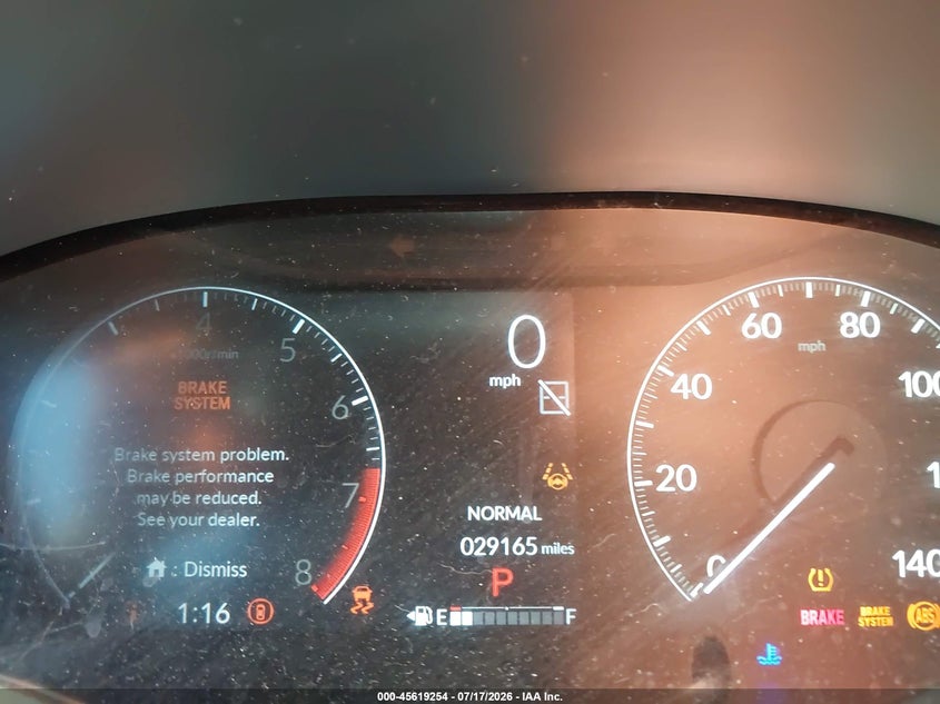 2024 Honda Hr-V 2Wd Ex-L/2Wd Ex-L W/O Bsi VIN: 3CZRZ1H71RM750225 Lot: 45619254
