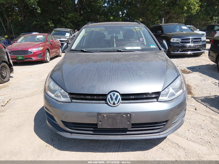 2016 Volkswagen Golf Sportwagen Tsi S 4-Door VIN: 3VWC17AU2GM513680 Lot: 45619260