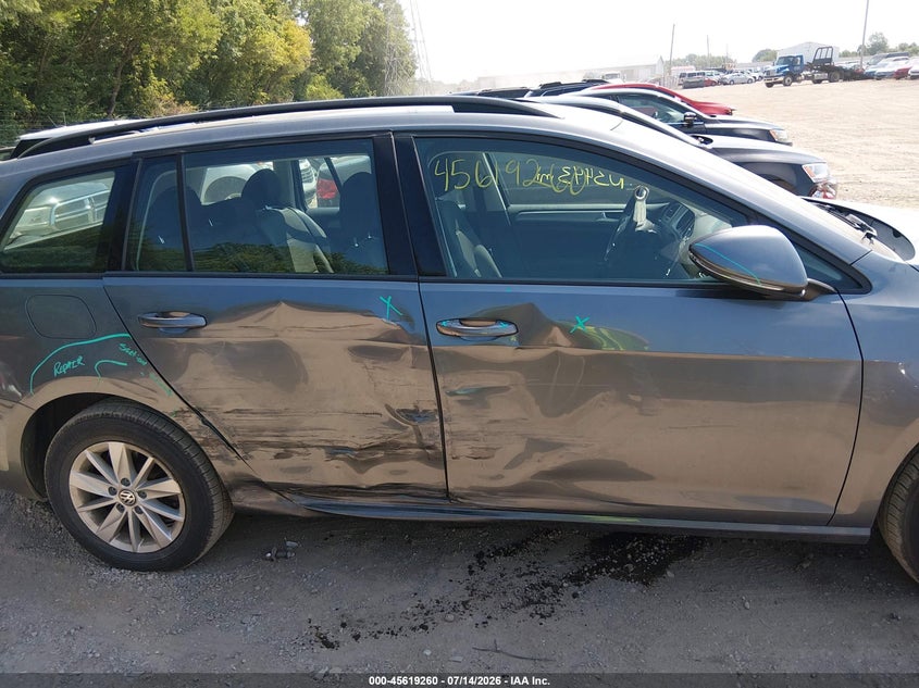 2016 Volkswagen Golf Sportwagen Tsi S 4-Door VIN: 3VWC17AU2GM513680 Lot: 45619260