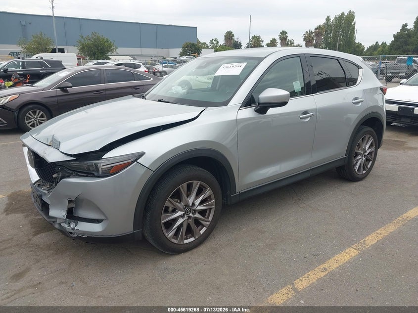 2020 Mazda CX-5, Front End, IAAI, VIN JM3KFADMXL0727457 — photo 2
