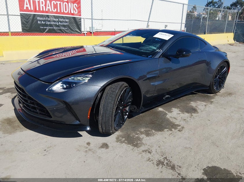 2025 ASTON MARTIN VANTAGE COUPE 4.0L V-8 DI, DOHC, VVT, TURBO, 656HP