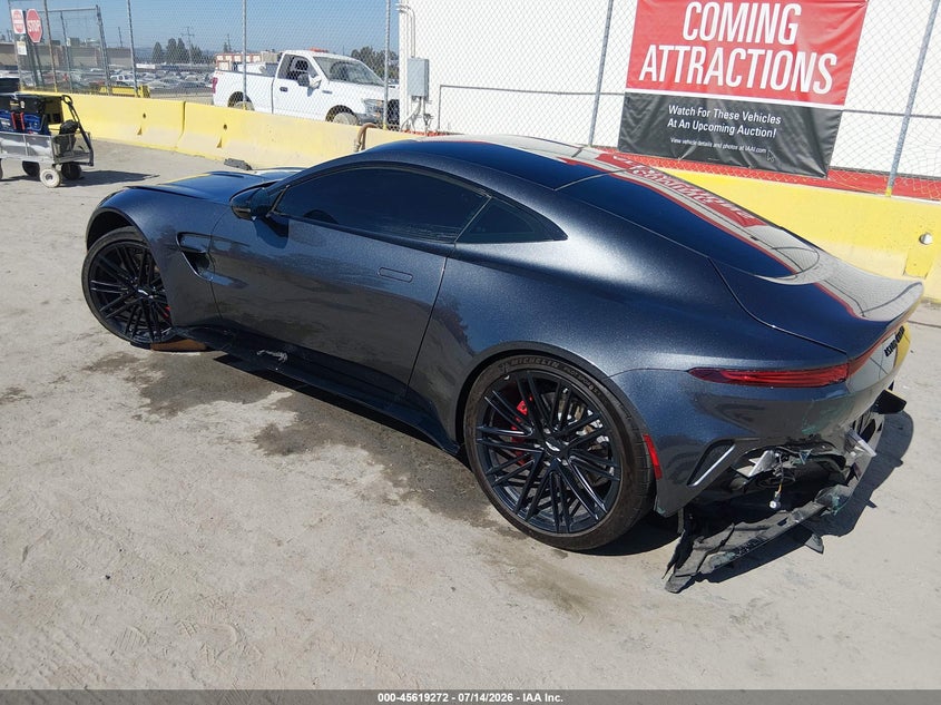 2025 ASTON MARTIN VANTAGE COUPE 4.0L V-8 DI, DOHC, VVT, TURBO, 656HP