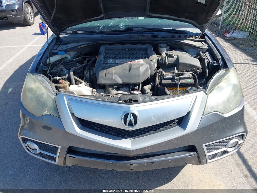 2010 Acura Rdx VIN: 5J8TB1H51AA003449 Lot: 45619271