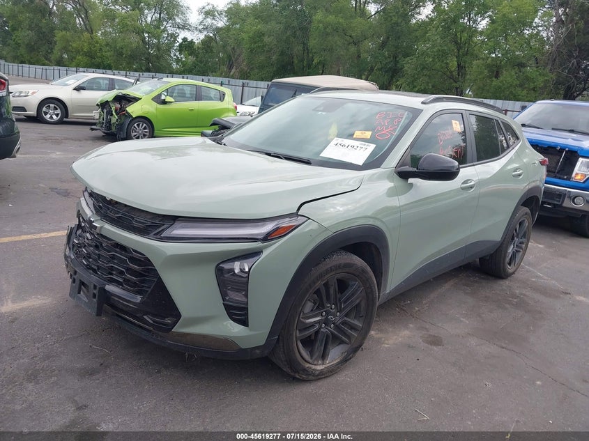 2024 Chevrolet Trax, Front End, IAAI, VIN KL77LKE22RC154519 — photo 2