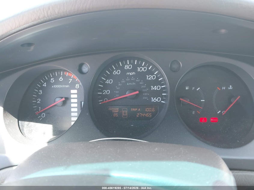 2000 Acura Tl 3.2 VIN: 19UUA5675YA045815 Lot: 45619285