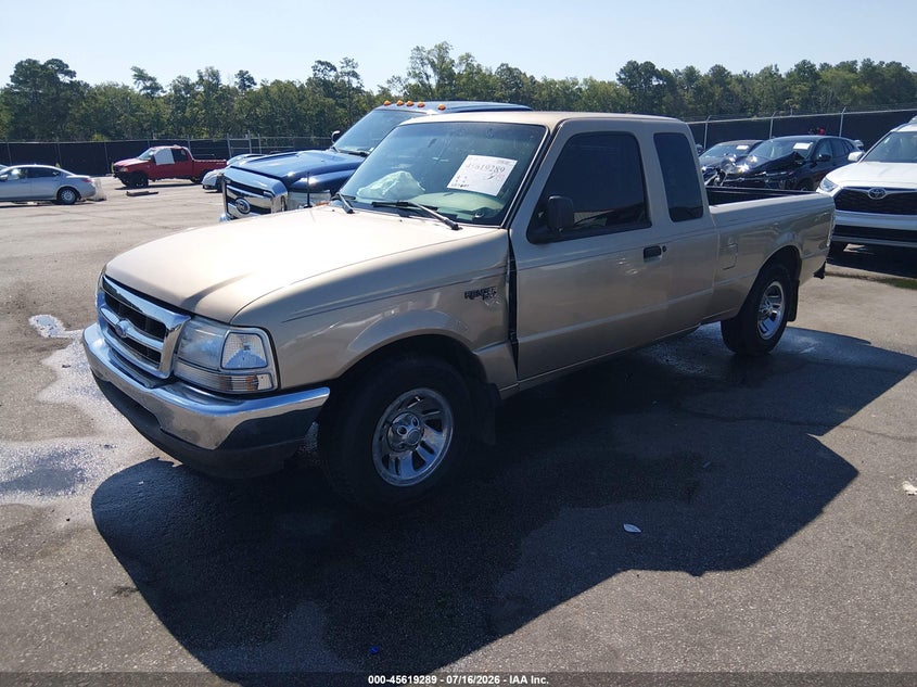 1999 Ford Ranger Xl/Xlt, Right Side, IAAI, VIN 1FTYR14V9XPB19753 — photo 2