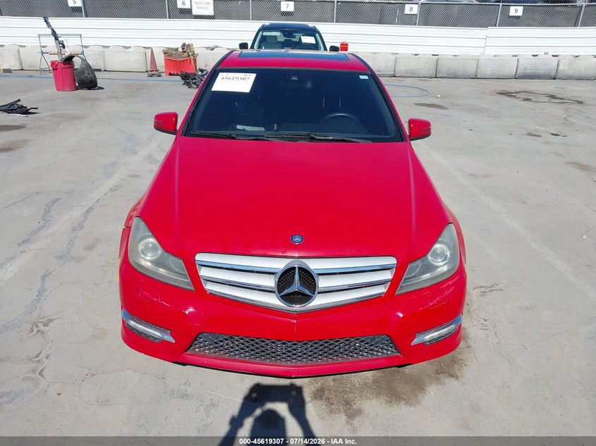 2012 MERCEDES-BENZ C 250 auction photo 6