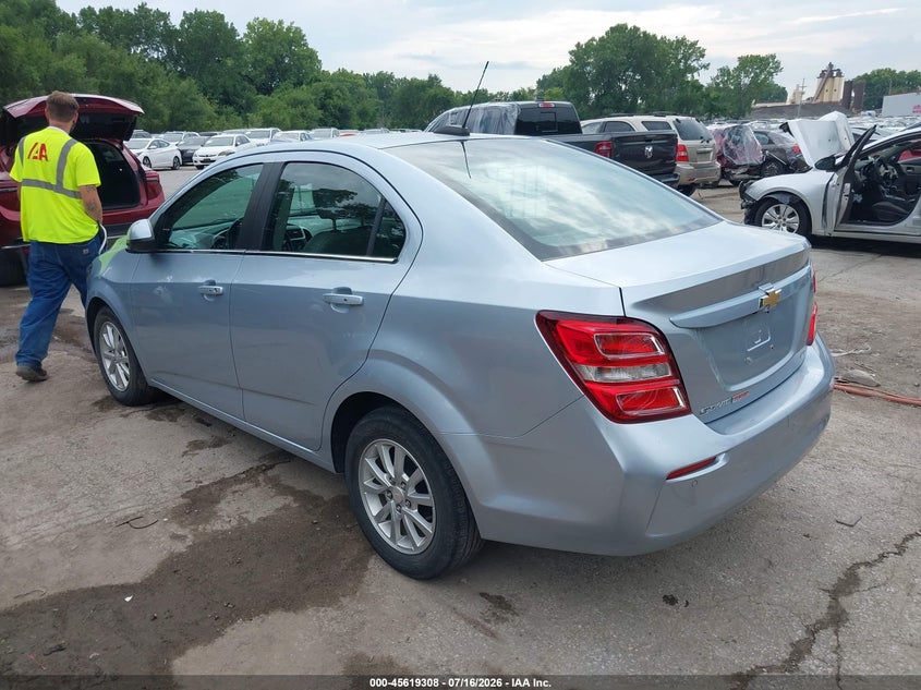 Vin: 1g1jd5sb7h4123859, lot: 46117758, chevrolet sonic lt auto 20173