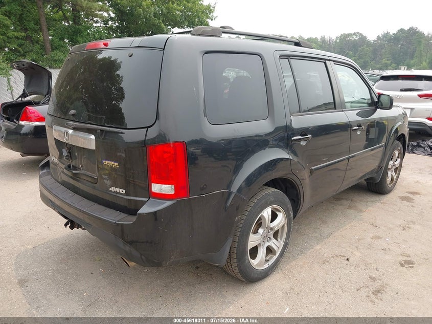 Vin: 5fnyf4h73cb072715, lot: 46117761, honda pilot ex-l 20124