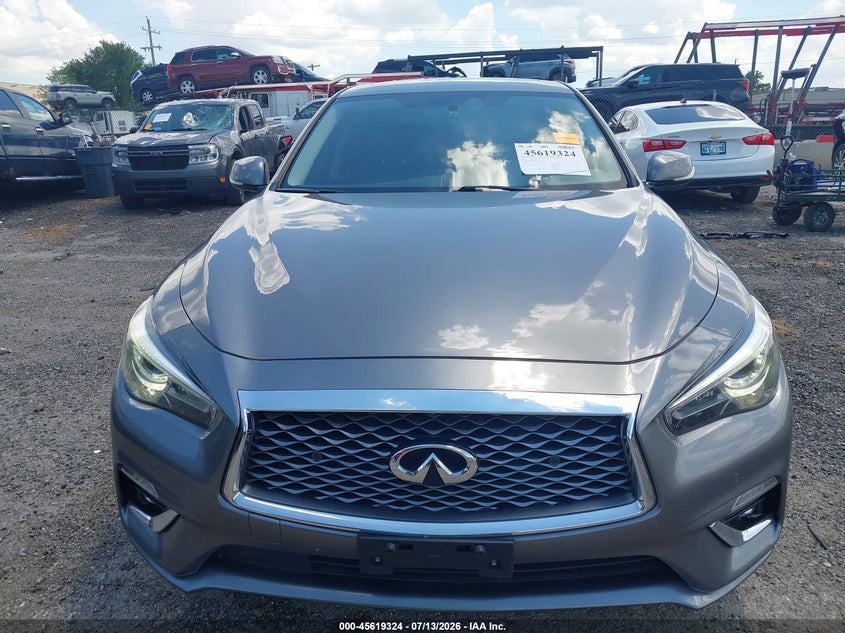 2021 Infiniti Q50 Luxe Awd VIN: JN1EV7BR5MM751415 Lot: 45619324