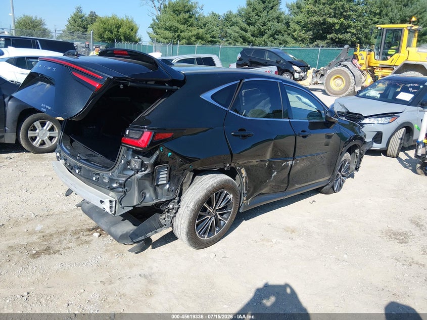 Vin: 2t2agcez6pc029510, lot: 46117786, lexus nx 350 20234