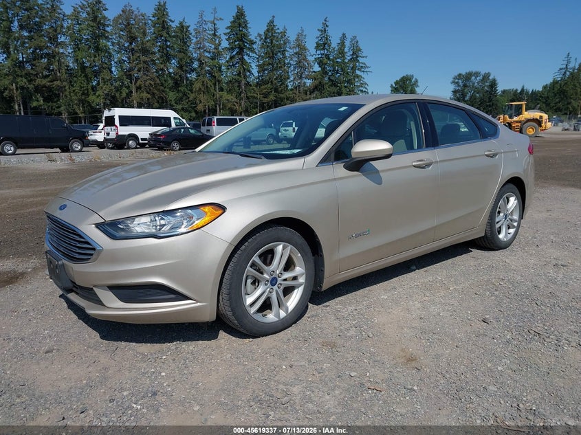 2018 FORD FUSION HYBRID auction photo 2