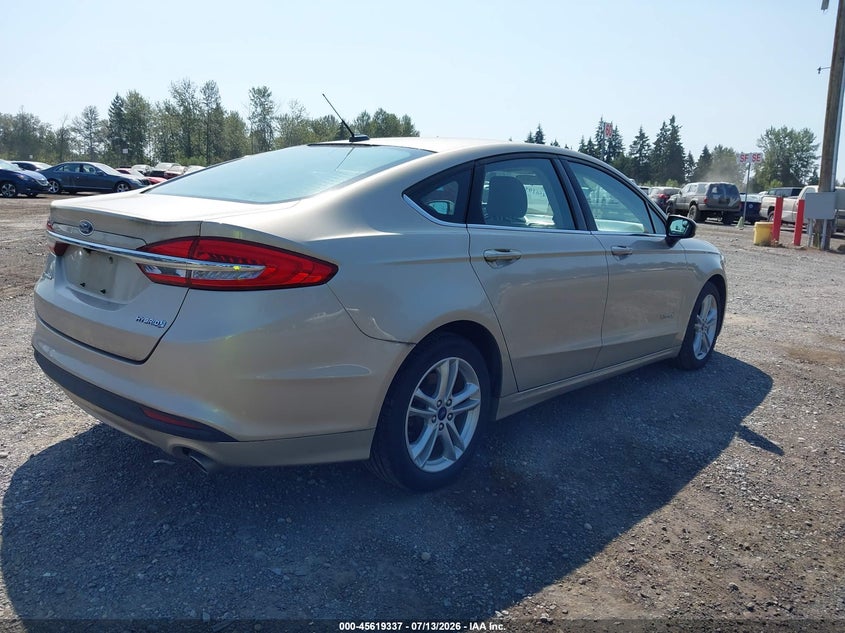 2018 FORD FUSION HYBRID auction photo 4