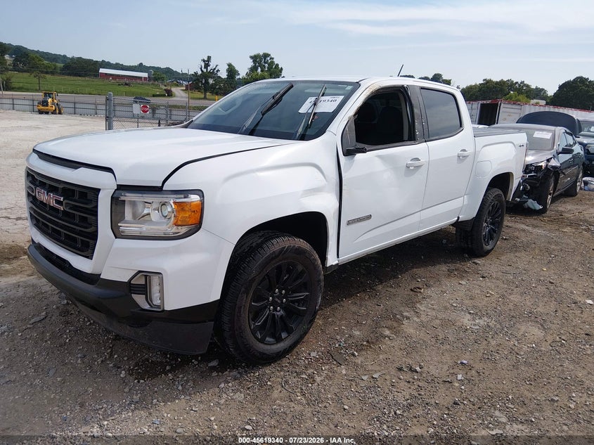 Vin: 1gtg6cen1n1294531, lot: 46117790, gmc canyon 4wd  short box elevation 20222