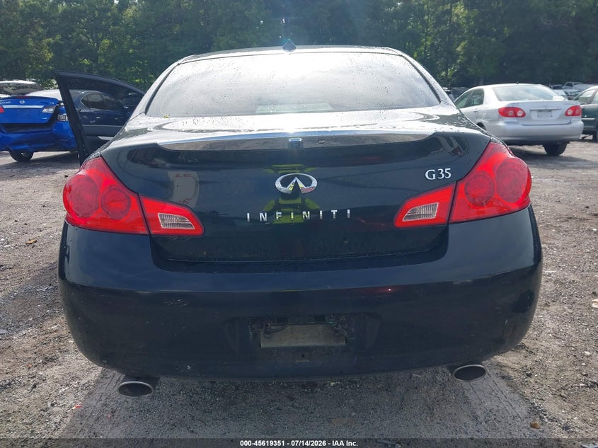 2008 Infiniti G35 Journey VIN: JNKBV61E58M215156 Lot: 45619351