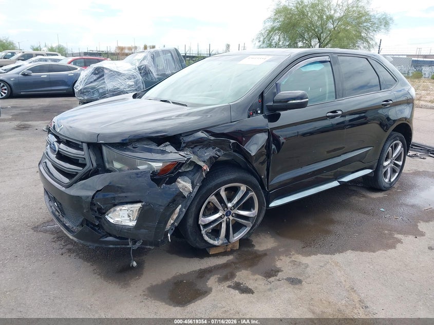 Vin: 2fmpk4apxgbc67677, lot: 46117804, ford edge sport 20162