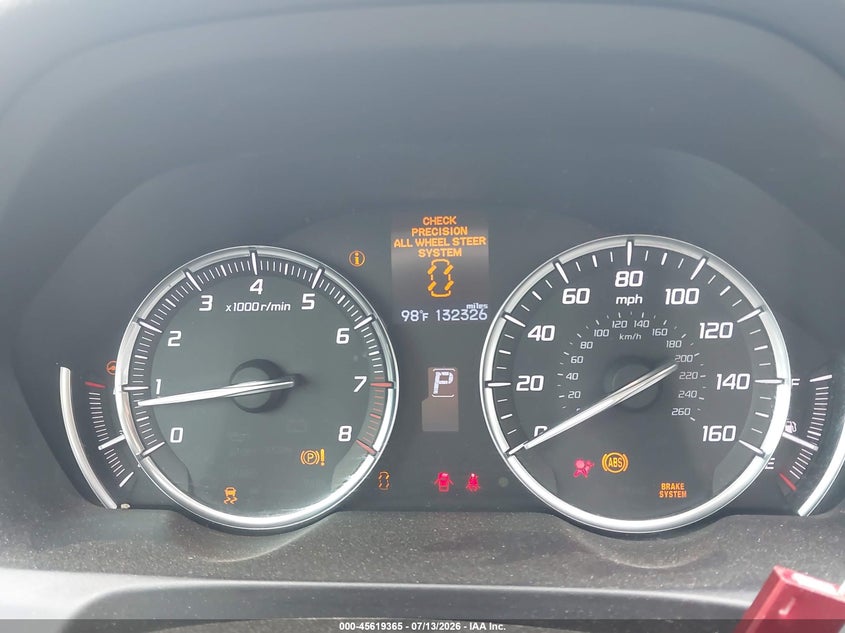 2017 Acura Tlx VIN: 19UUB1F36HA004578 Lot: 45619365